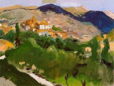 Artwork Title: Mountains at Jaca