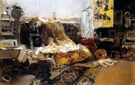 Artwork Title: The Painter's Studio