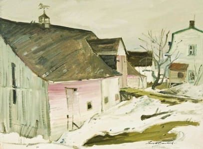 Artwork Title: St-Anne de Beaupre, P.Q
