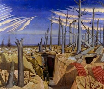 Artwork Title: Oppy Wood. Evening