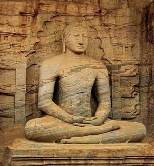 Artwork Title: Rock Buddha