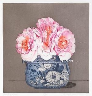 Artwork Title: Bowl of Roses