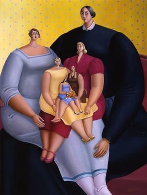 Artwork Title: Mothers and Daughters