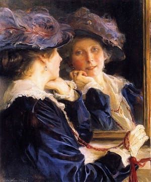 Artwork Title: Lucy de László, the Artist’s Wife