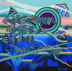 Artwork Title: A Matéria Vibra Numa Fluidez Radiante