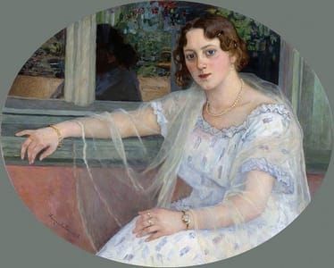 Artwork Title: Молодая красавица (Young Beauty)