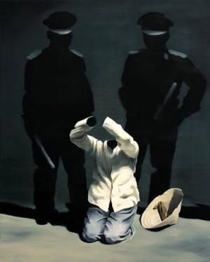 Artwork Title: Black Painting No 106