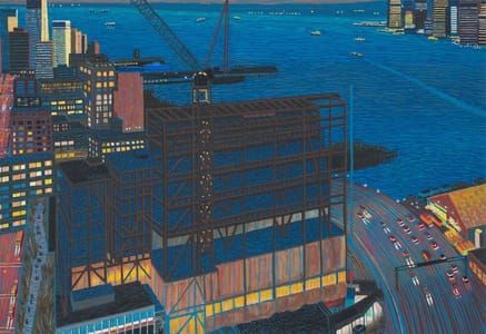 Artwork Title: Whitney Museum Under Construction II