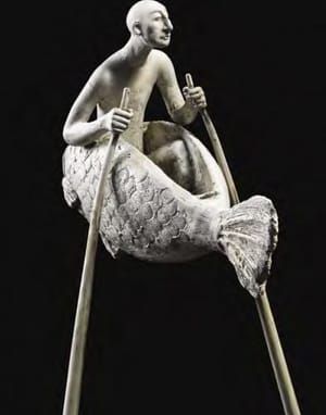 Artwork Title: Man in a Fish