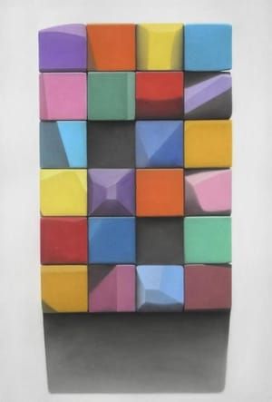 Artwork Title: Pastel Sticks #88