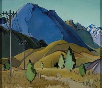 Artwork Title: Plain and Hills
