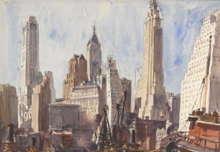 Artwork Title: Skyscrapers