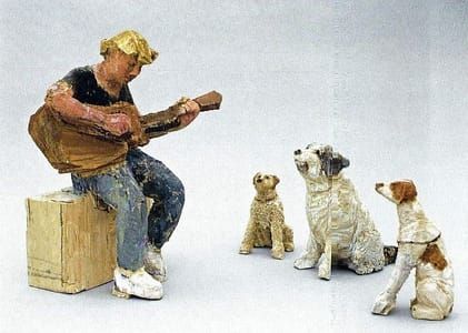 Artwork Title: Orpheus en de dieren (Orpheus and the Animals)