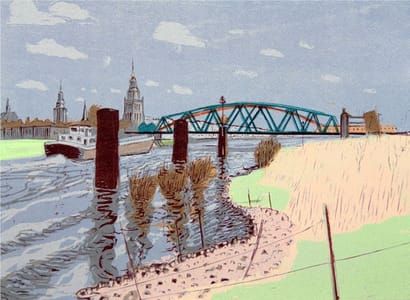 Artwork Title: Ijssel bij Zutphen