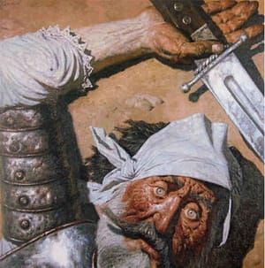 Artwork Title: Don Quixote Cast Down