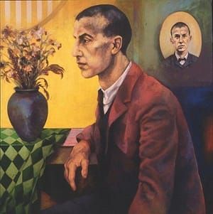 Artwork Title: Double Portrait of Gerstl