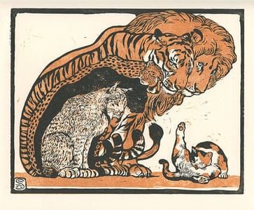 Artwork Title: Cat Master