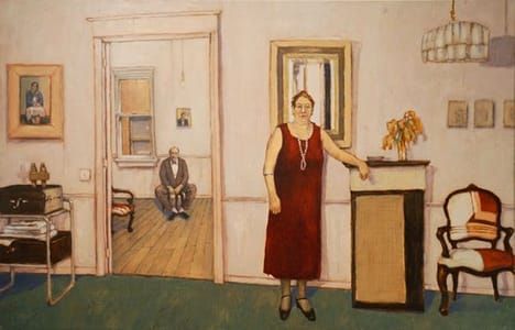 Artwork Title: Mrs Dodge Arose in the Night and Moved the Furniture