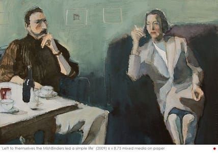 Artwork Title: Left to Themselves the MishBinders Led a Simple Life,