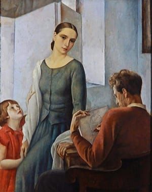 Artwork Title: In the Artist's Studio