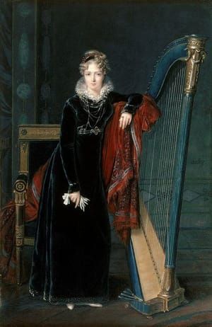 Artwork Title: La baronne de Benoist