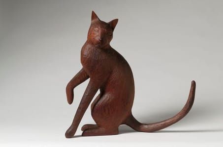 Artwork Title: Sitting Cat