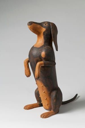 Artwork Title: Gretchen (Dachshund)  1978