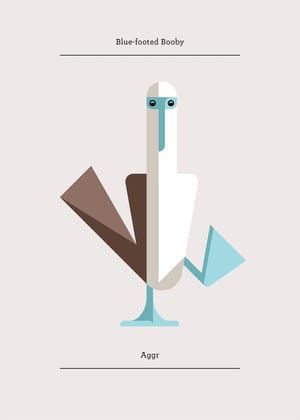 Artwork Title: Blue-Footed Booby