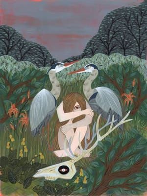 Artwork Title: Death In The Wildflowers