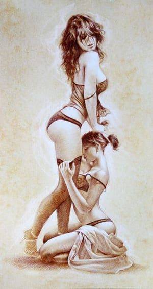 Artwork Title: Amiche