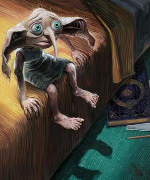 Artwork Title: Dobby on Harry’s Bed