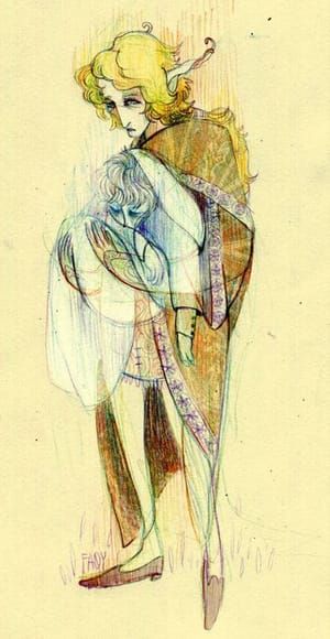 Artwork Title: Glorfindel and Frodo