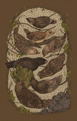 Artwork Title: Feathered & Measured