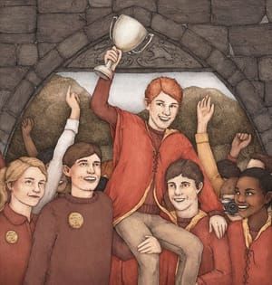 Artwork Title: Quidditch Win