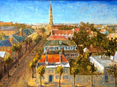 Artwork Title: Afternoon at Church & Chalmers