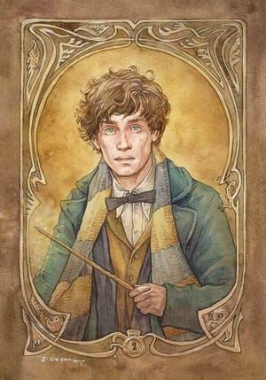 Artwork Title: Newt Scamander