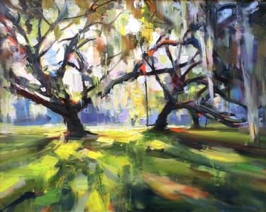 Artwork Title: Oak Gaden