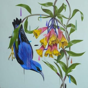 Artwork Title: Honeycreeper