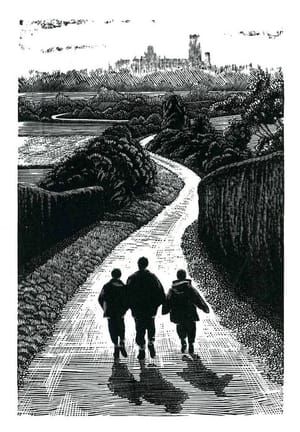 Artwork Title: Walking Towards Ely