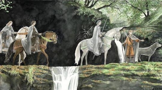 Artwork Title: The Hunting-Party I