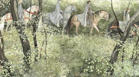 Artwork Title: The Hunting-Party II