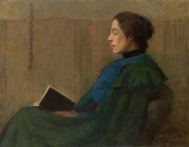 Artwork Title: Woman Reading