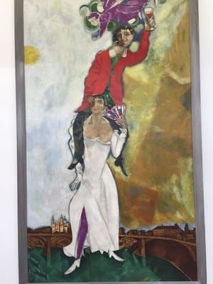 Artwork Title: Double Portrait Au Verre De Vin, 1917