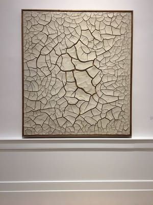 Artwork Title: Cretto Bianco
