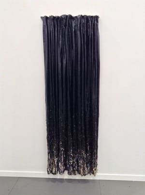 Artwork Title: Untitled Black Curtain