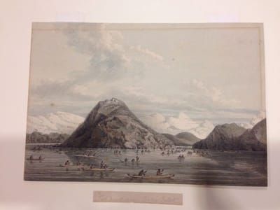Artwork Title: Port Dick, Near Cook's Inlet
