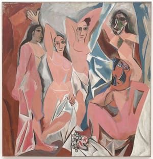 Artwork Title: Les Demoiselles d'Avignon