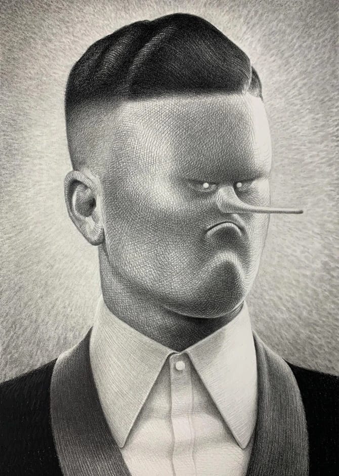 Artwork Title: Personnage Fictionnel