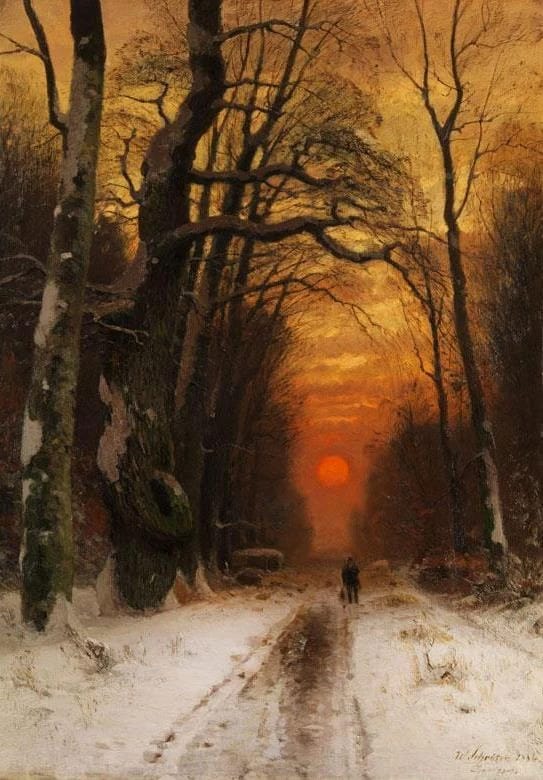Artwork Title: Winter Landscape