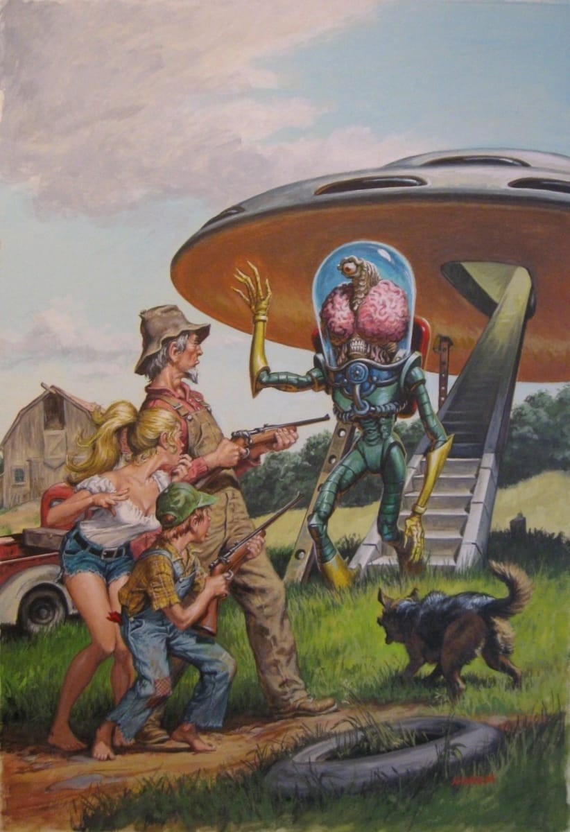 Artwork Title: Mars Attack
